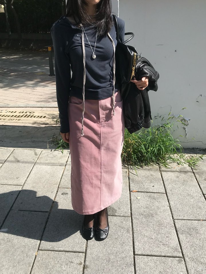 Carol Corduroy Skirt by Lofn for Women - view 9
