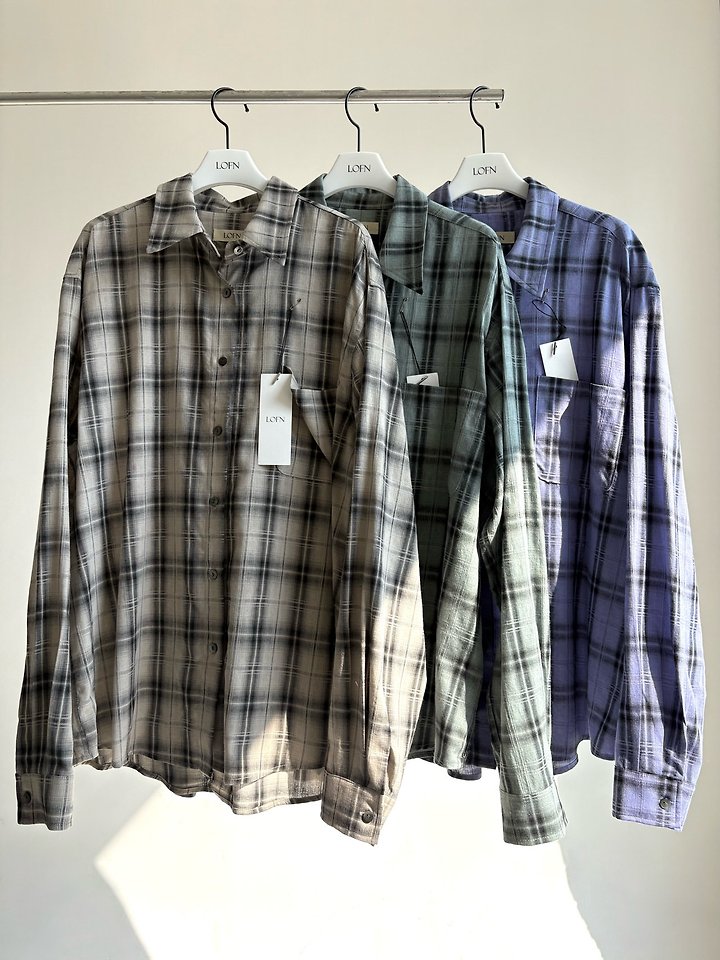 Birdie Check Shirt by Lofn for Women - view 3