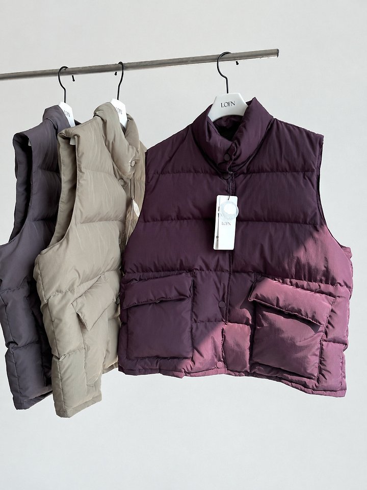 Popo Down Vest by Lofn for Women - view 1