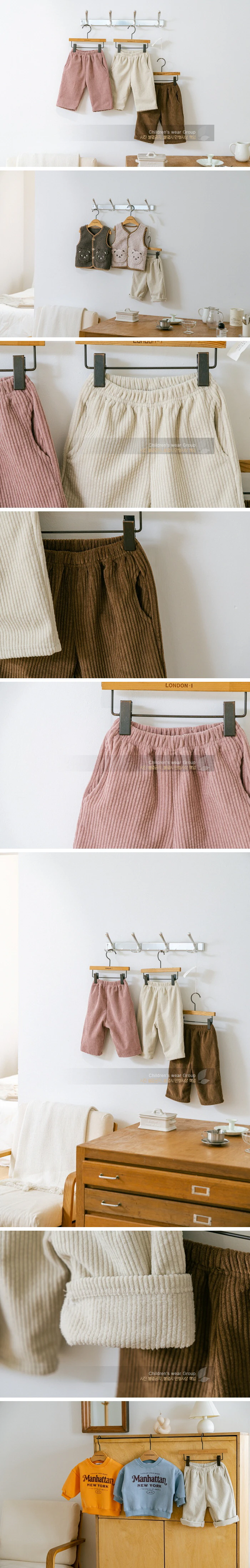 Wide Corduroy Pants by London I for Baby - view 1