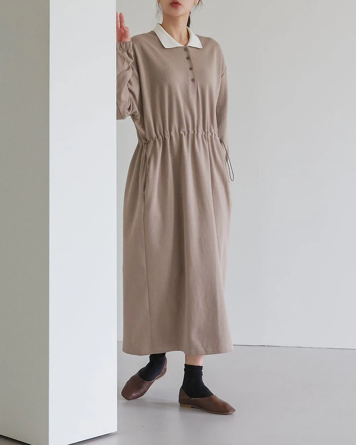 Sophi Collar Dress by Lovely for Women - view 4