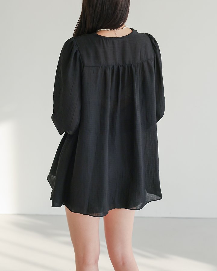 Herb Ribbon Blouse by Lovely for Women - view 9