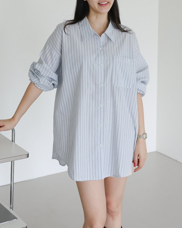 Soul Striped Shirt by Lovely for Women - view 7