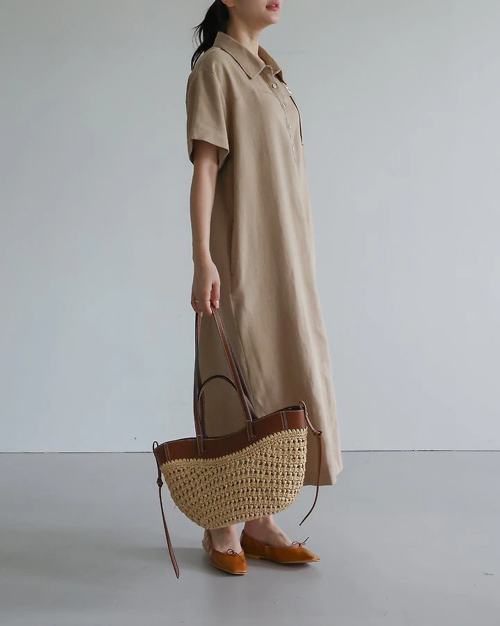 Linen Toy Dress by Lovely for Women - view 2