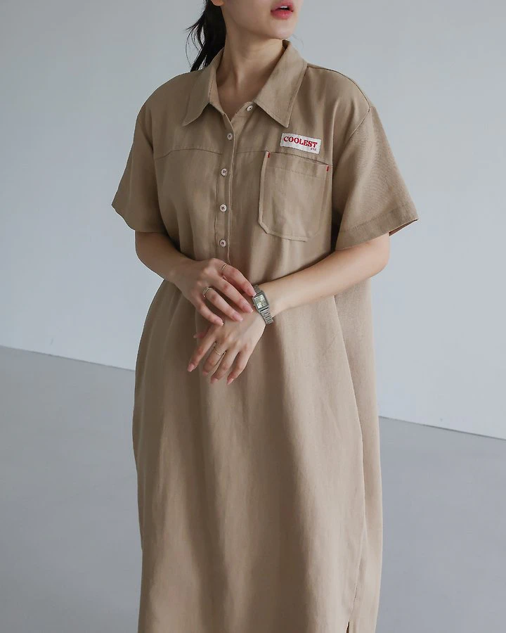 Linen Toy Dress by Lovely for Women - view 8