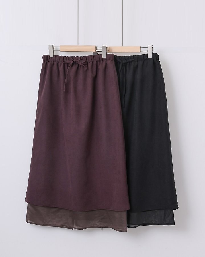Two Tone Skirt by Lovely for Women - view 12