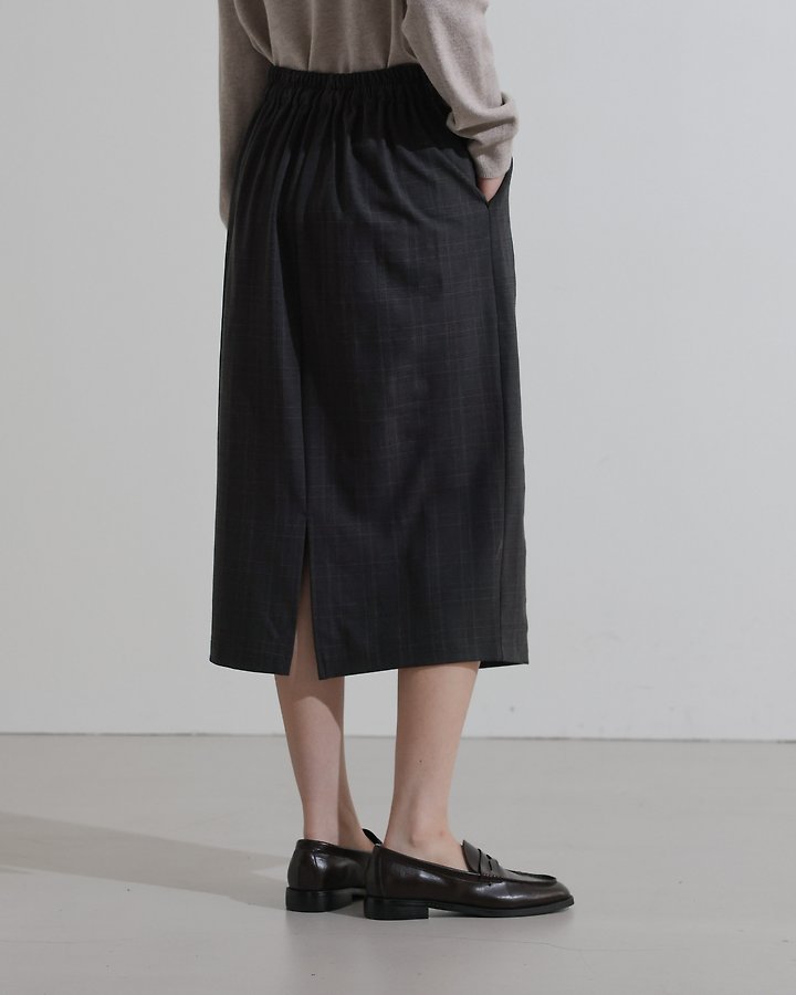 Glen Check Skirt by Lovely for Women - view 11
