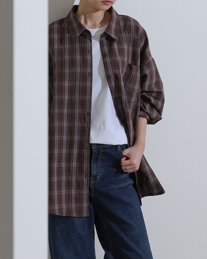 Porter Check Shirt by Lovely for Women - view 10