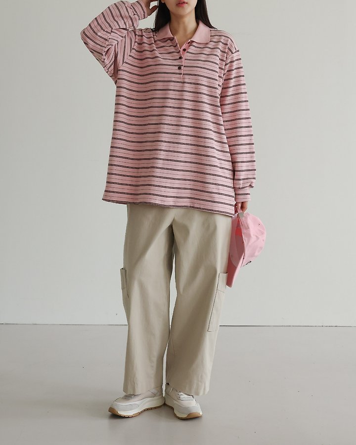 Hour Collar Tee by Lovely for Women - view 5