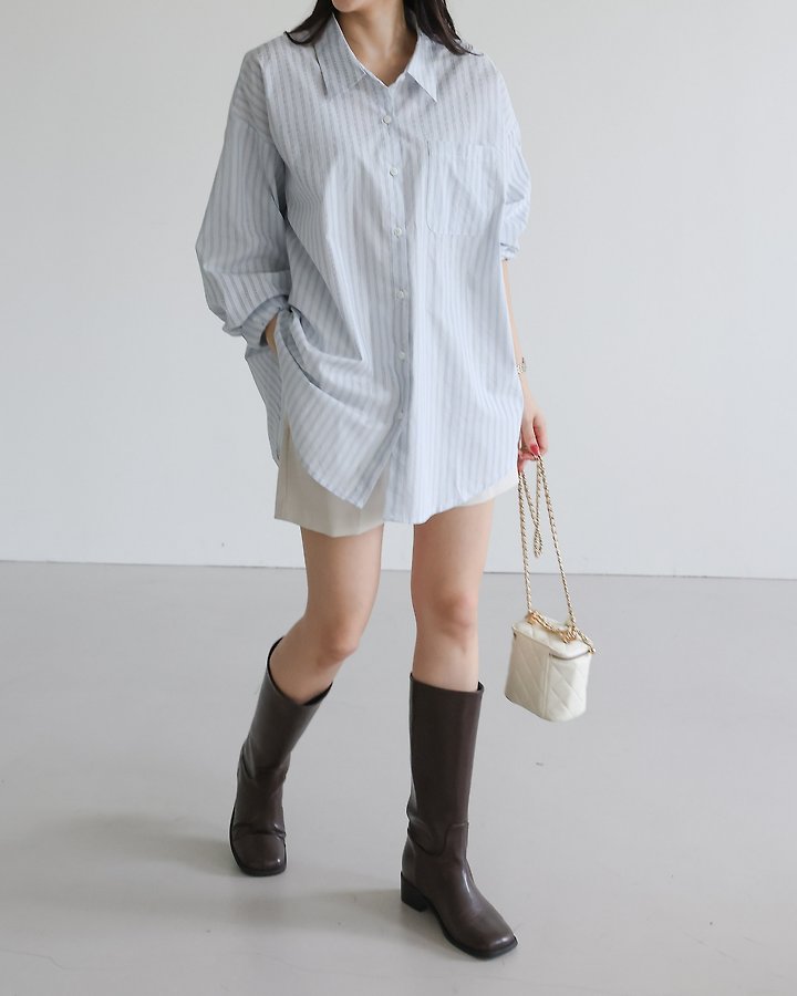 Soul Striped Shirt by Lovely for Women - view 4