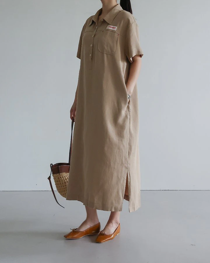 Linen Toy Dress by Lovely for Women - view 1
