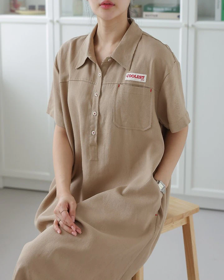 Linen Toy Dress by Lovely for Women - view 11