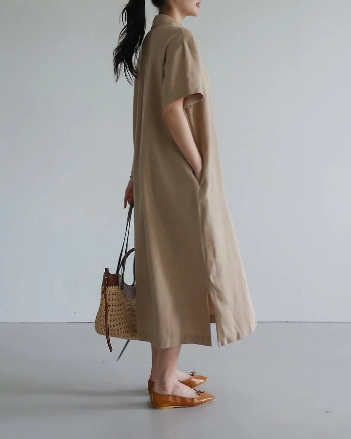 Linen Toy Dress by Lovely for Women - view 3