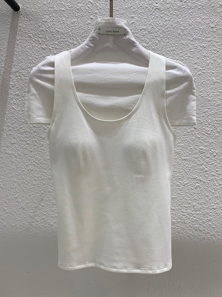 U-Neck Padded Camisole by Lucy Salon for Women - view 7