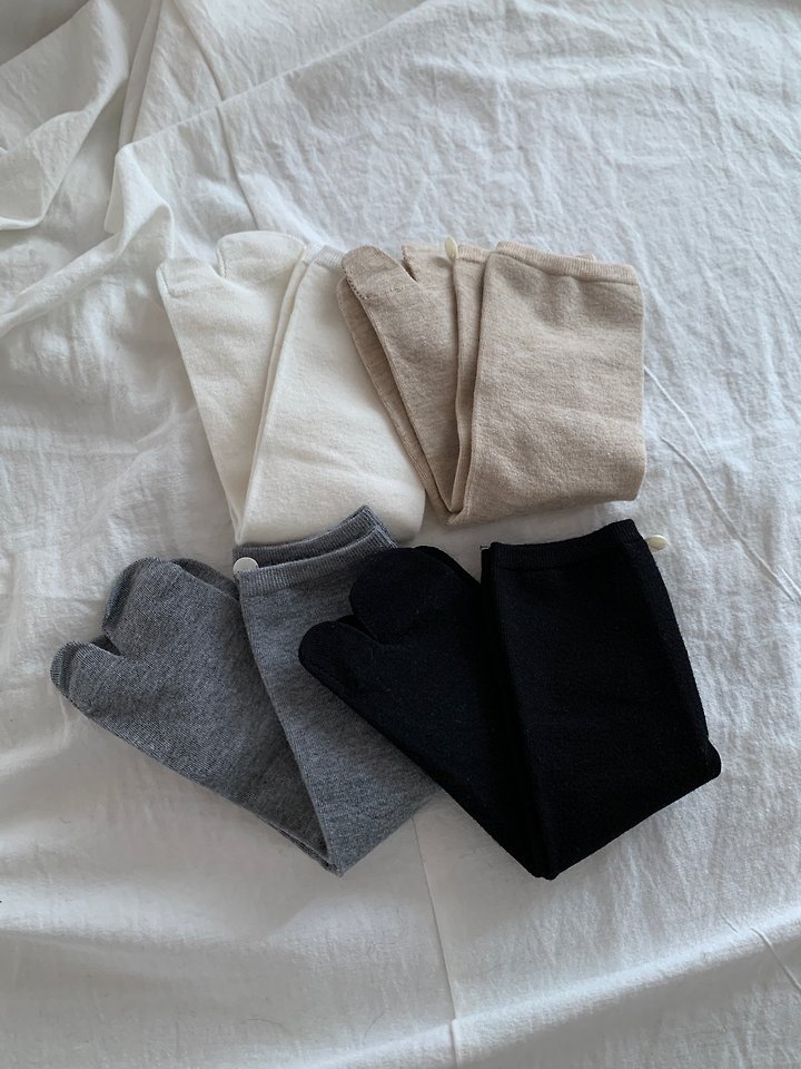 Wool Tabi Socks by Lucy Salon for Women - view 6