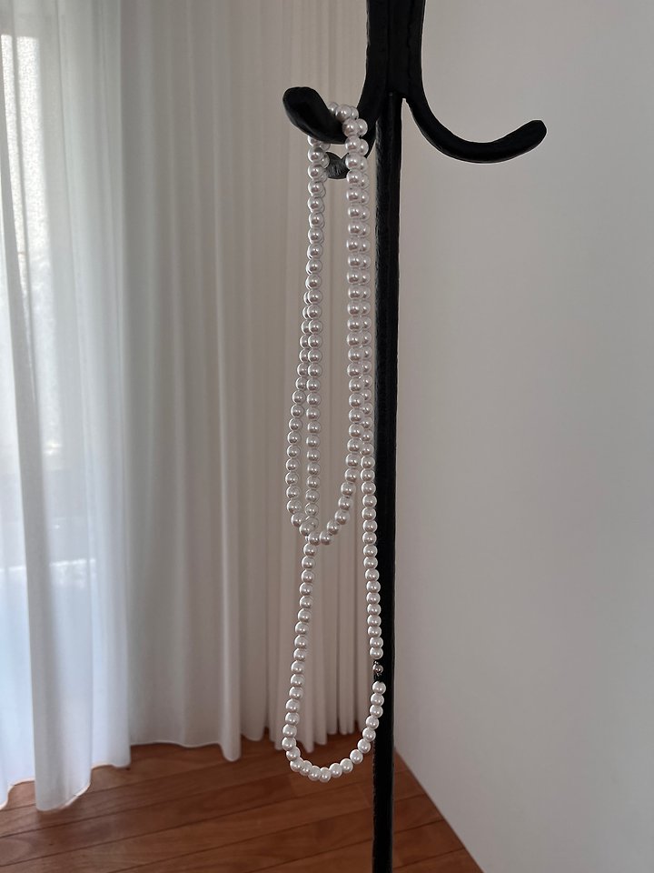 Pearl Layered Necklace by Lucy Salon for Women - view 1
