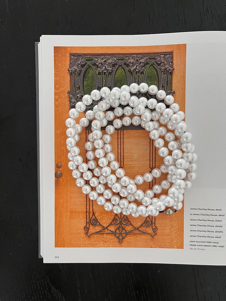 Pearl Layered Necklace by Lucy Salon for Women - view 3