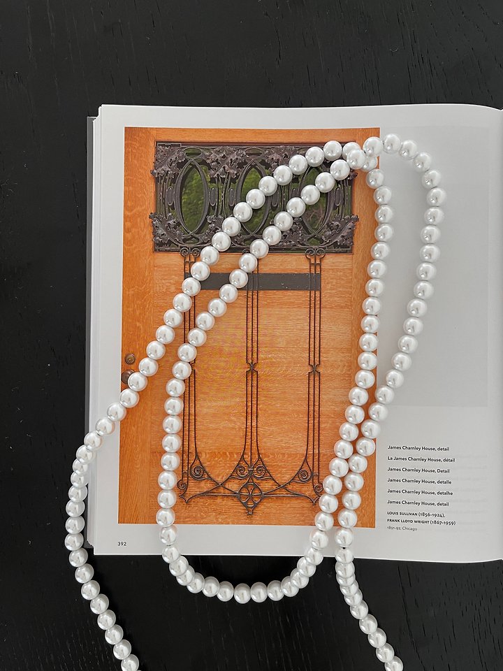 Pearl Layered Necklace by Lucy Salon for Women - view 7