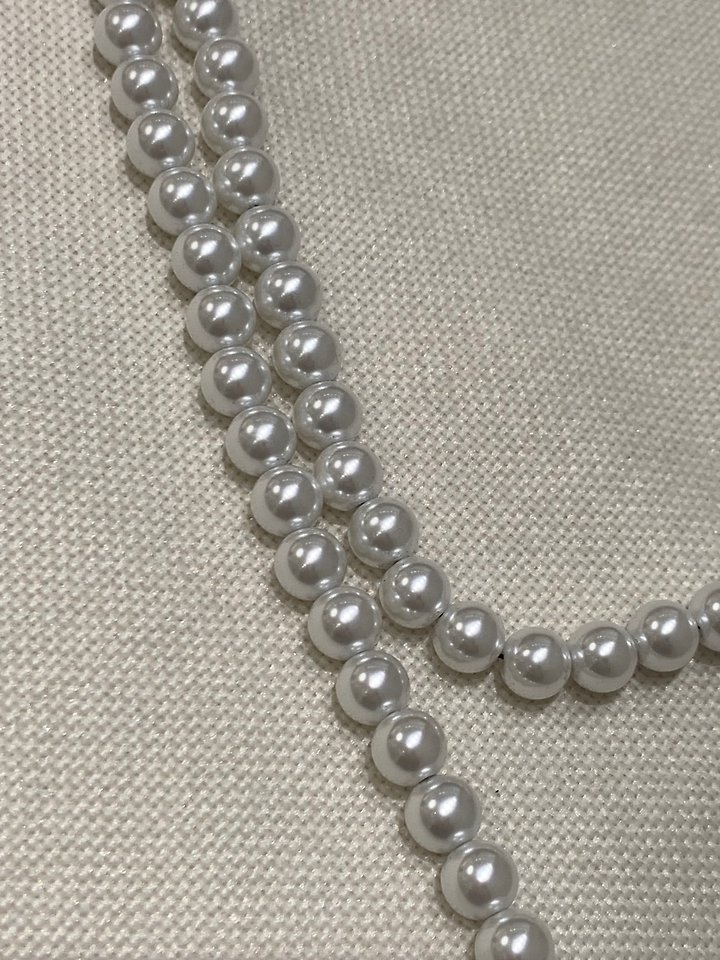 Pearl Layered Necklace by Lucy Salon for Women - view 9