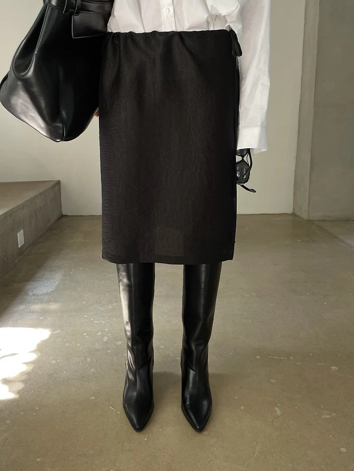 Crease Skirt by Lucy Salon for Women - view 2