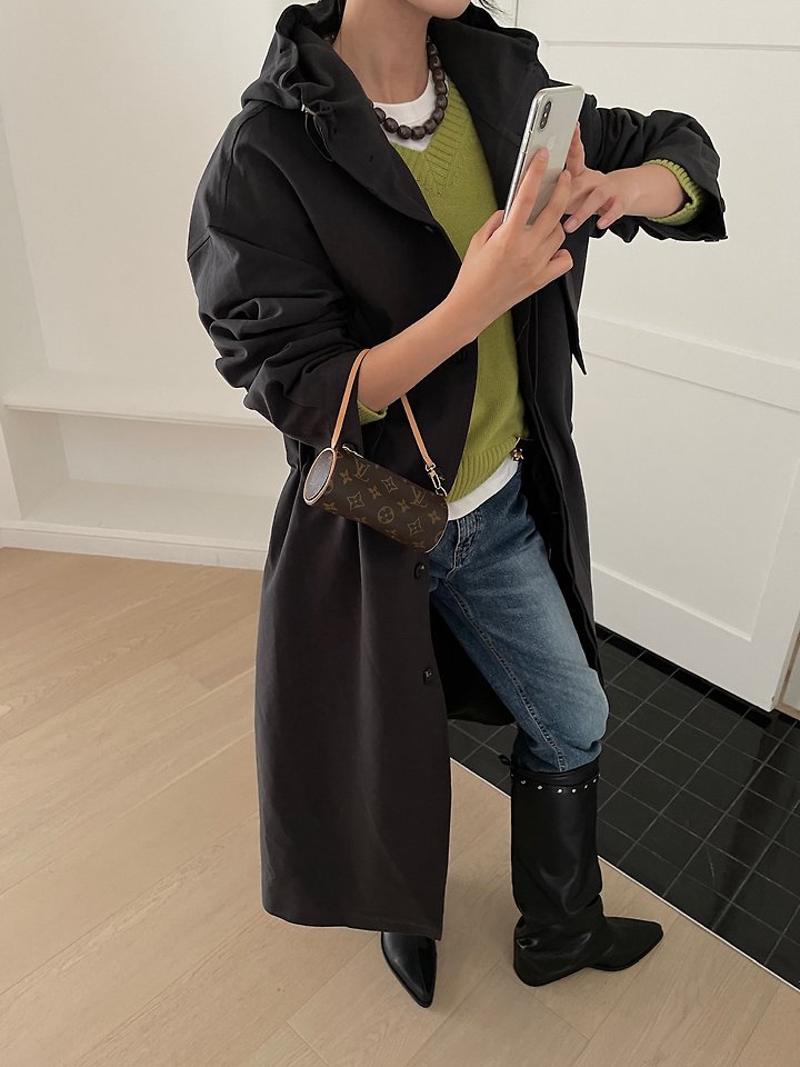 Banner Trench Coat by Lucy Salon for Women - view 6