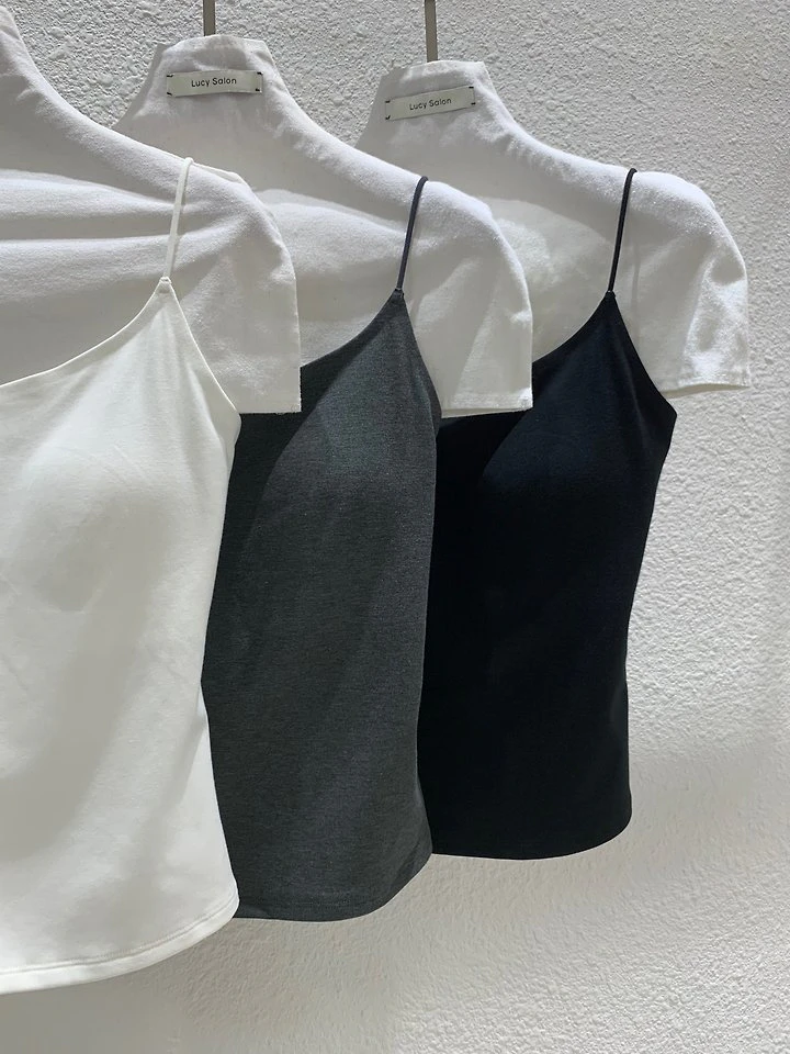 Square Neck Padded Camisole by Lucy Salon for Women - view 8