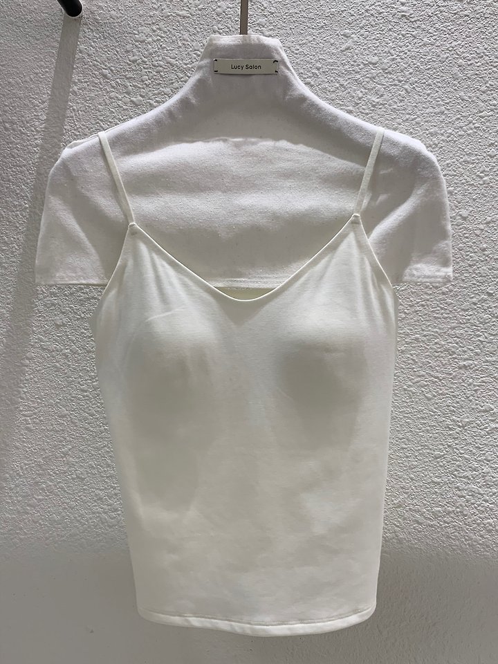 V-Neck Padded Camisole by Lucy Salon for Women - view 9