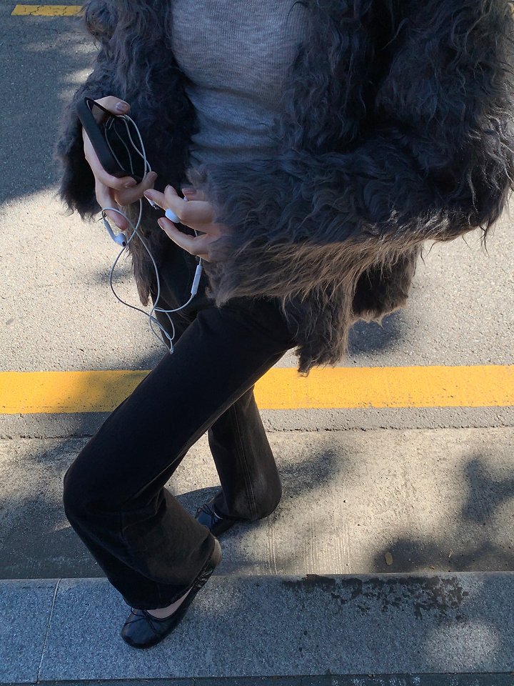 Black Bootcut Pants by Lucy Salon for Women - view 10