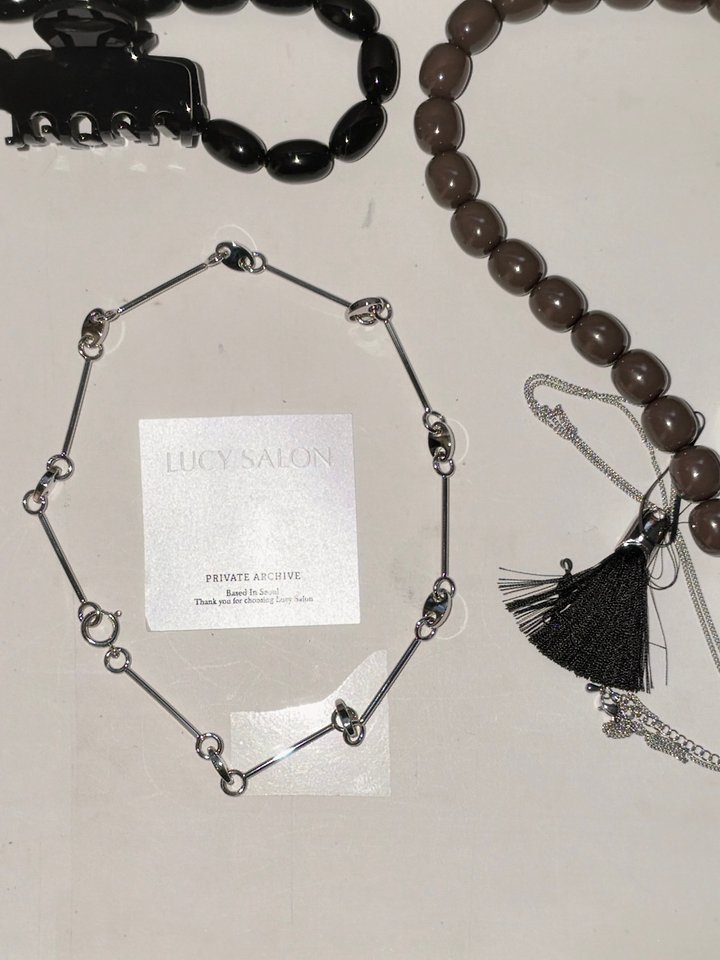 Loop Chain Necklace by Lucy Salon for Women - view 1