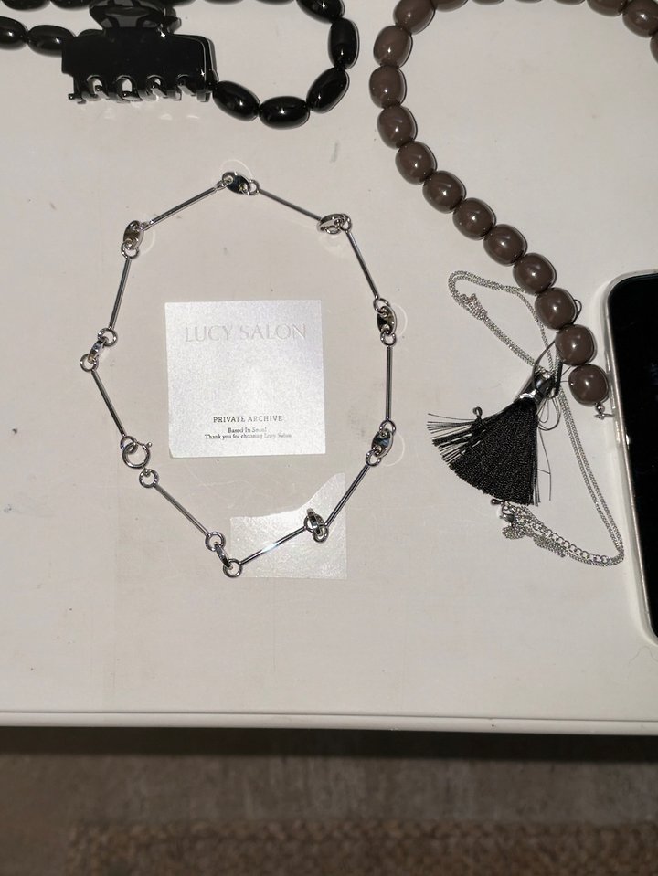 Loop Chain Necklace by Lucy Salon for Women - view 5