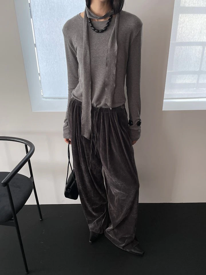 Velvet Pants by Lucy Salon for Women - view 3