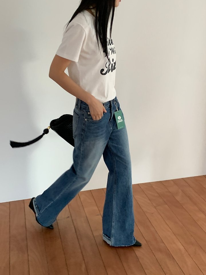 Back Roll-Up Pants by Lucy Salon for Women - view 3