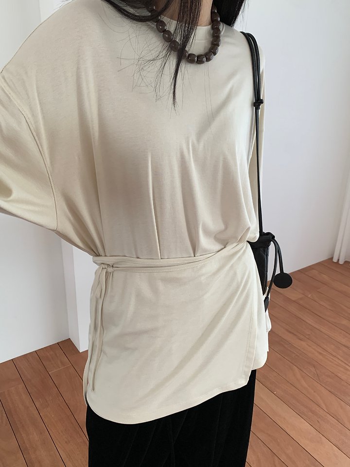 Cozy Wrap Set Tee by Lucy Salon for Women - view 9
