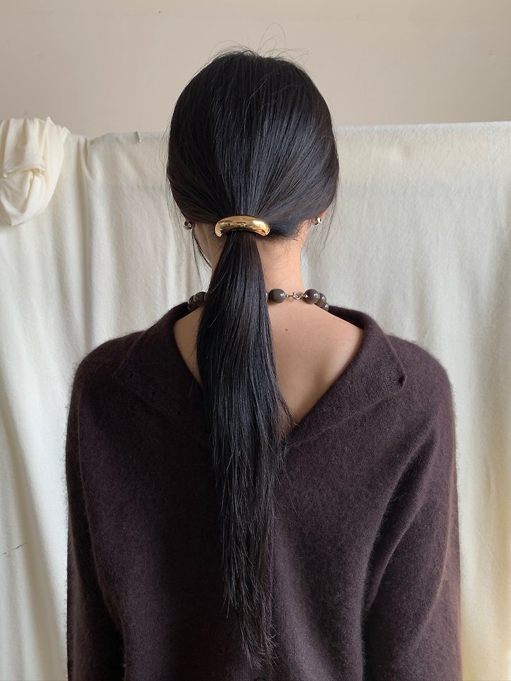 Mini Moon Hair Tie by Lucy Salon for Women - view 2