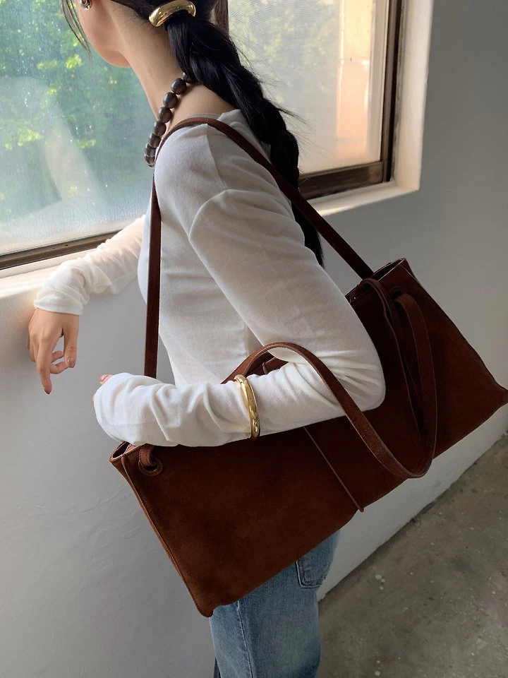 Loro Suede Bag by Lucy Salon for Women - view 12