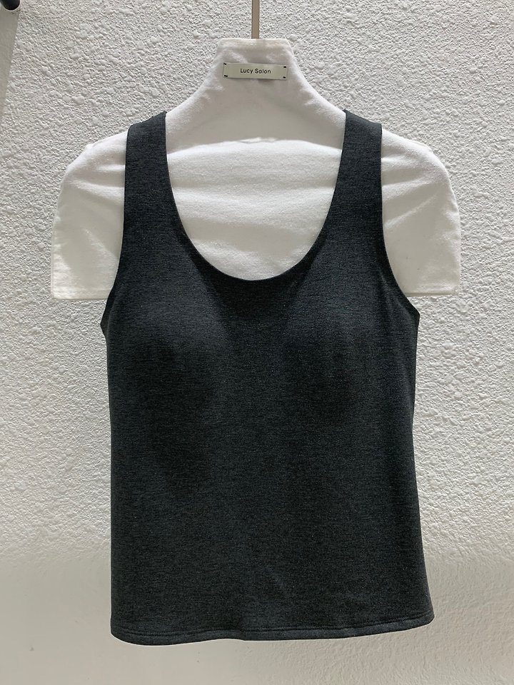 U-Neck Padded Camisole by Lucy Salon for Women - view 8