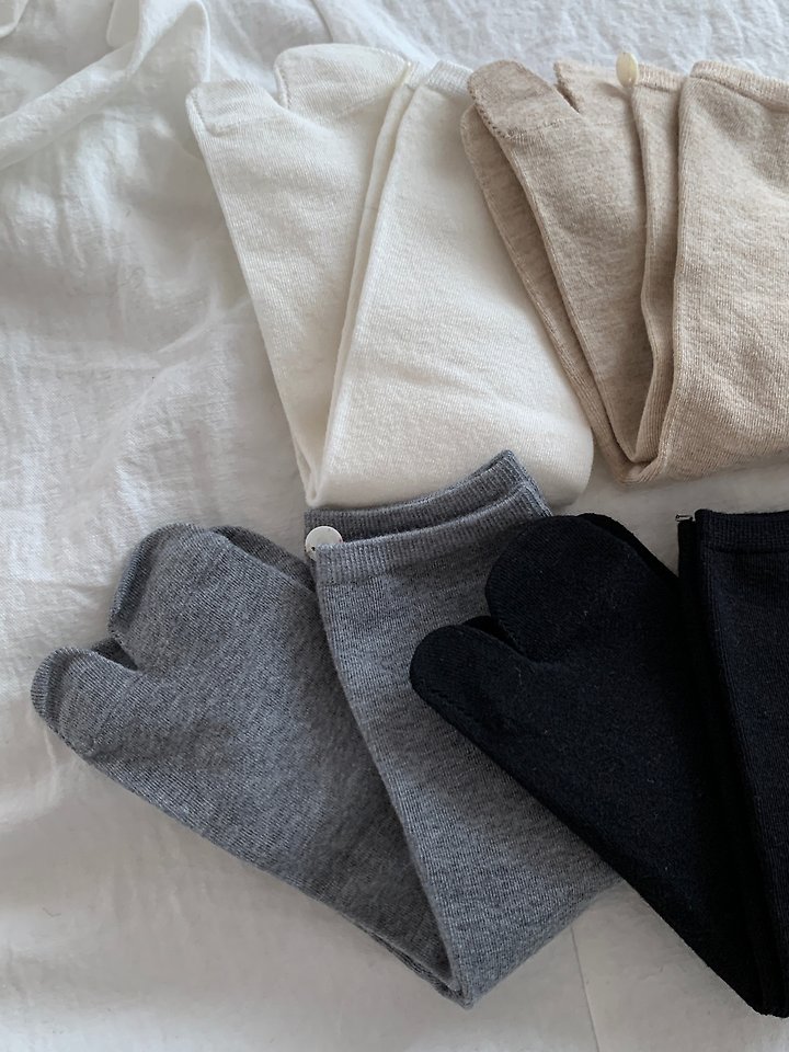 Wool Tabi Socks by Lucy Salon for Women - view 1