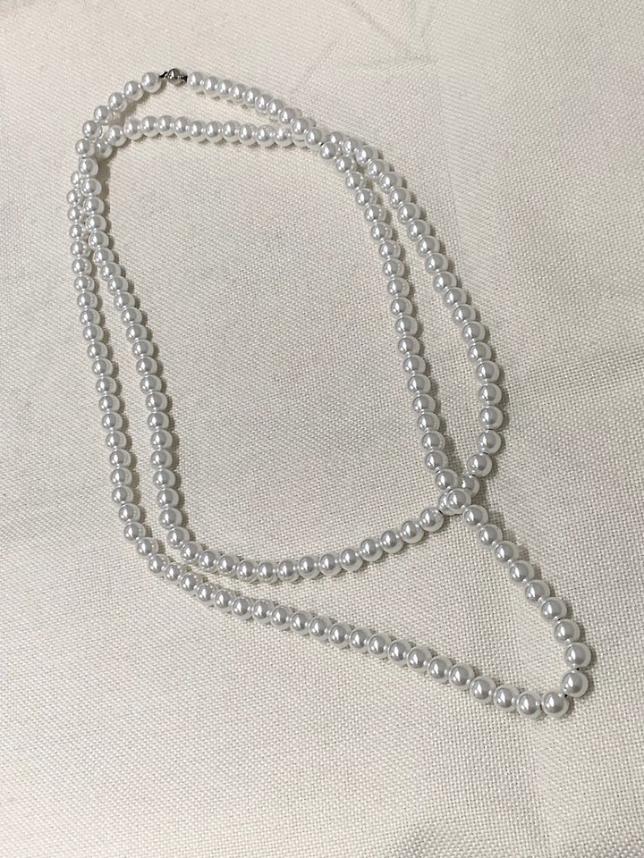 Pearl Layered Necklace by Lucy Salon for Women - view 8