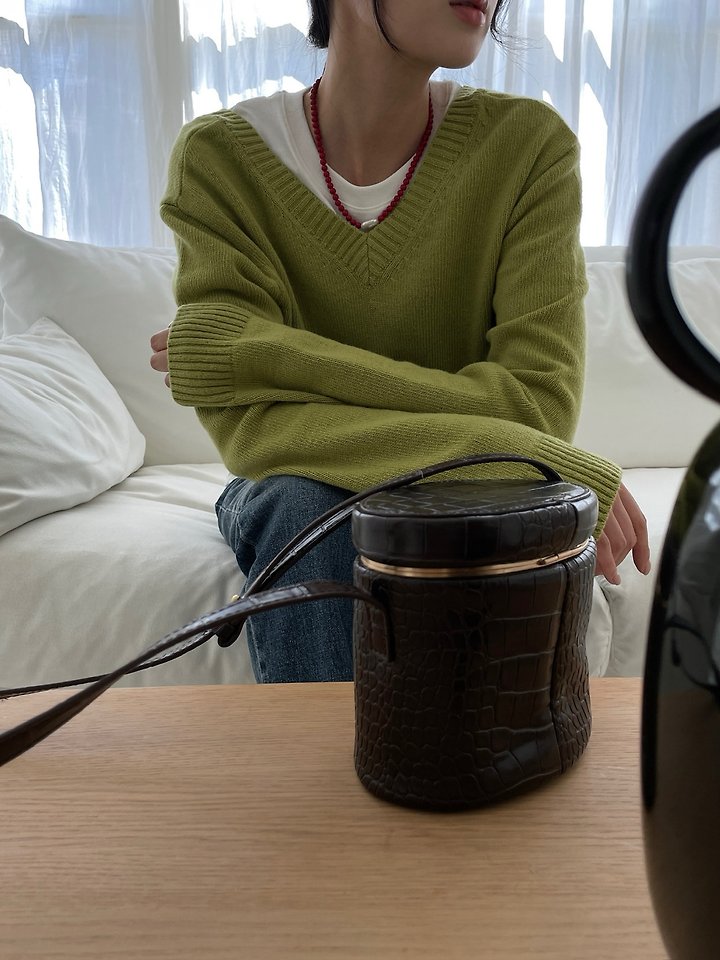 Square Pearl Necklace by Lucy Salon for Women - view 10