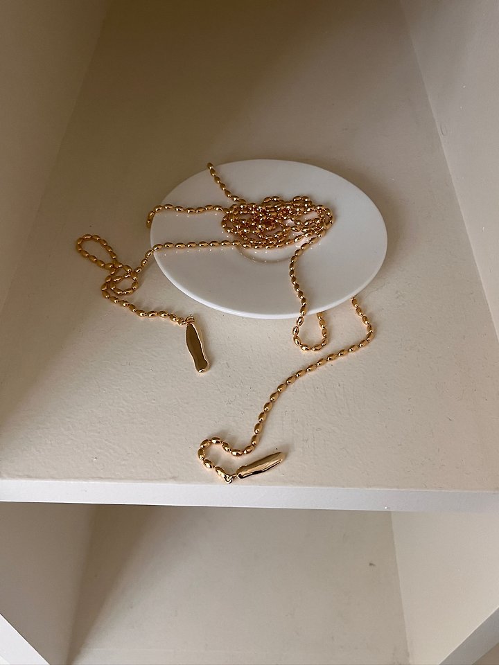 Gold Layered Necklace by Lucy Salon for Women - view 9