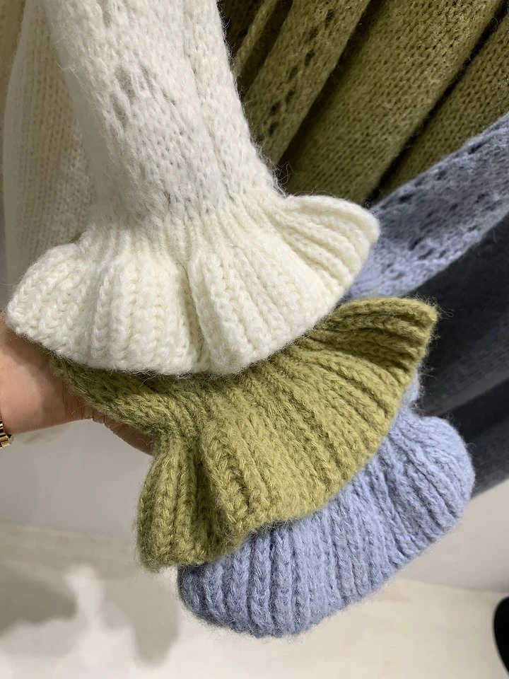 Daisy Cardigan (Scarf Set) by Lucy Salon for Women - view 10