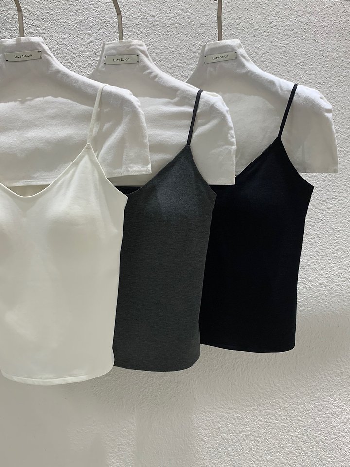 V-Neck Padded Camisole by Lucy Salon for Women - view 6