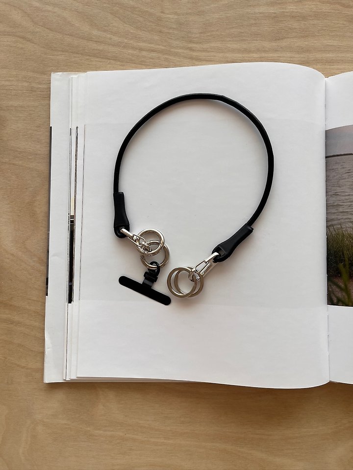 Leather Phone Strap by Lucy Salon for Women - view 1