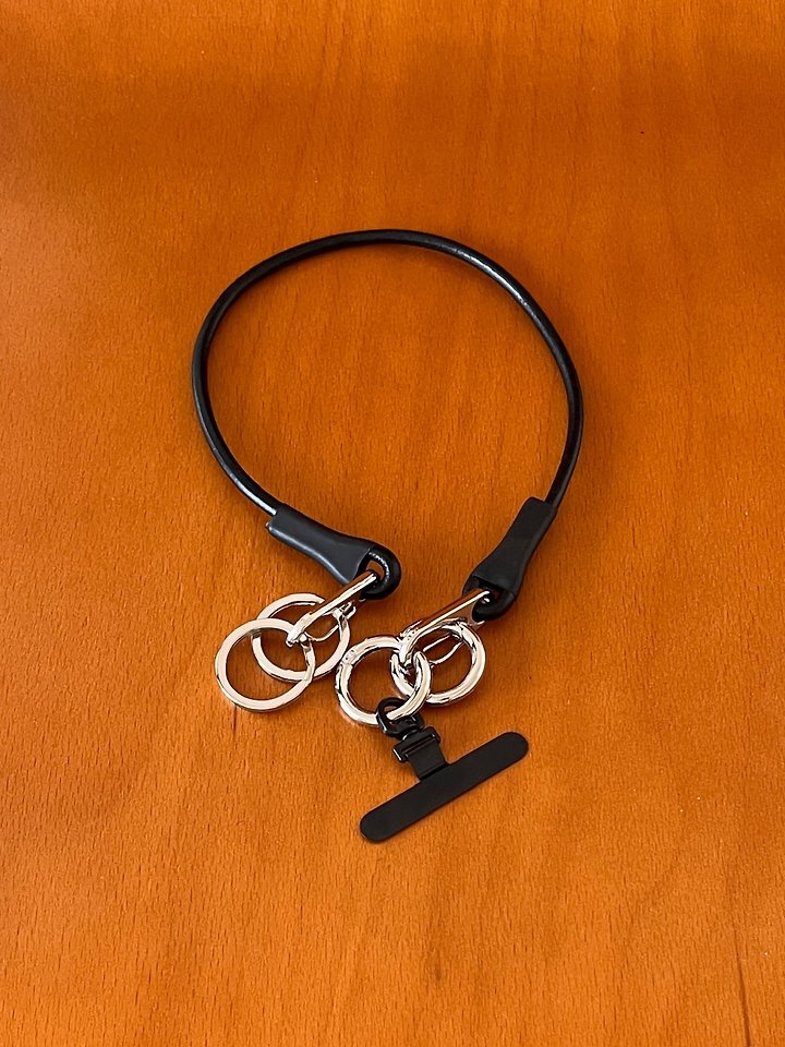 Leather Phone Strap by Lucy Salon for Women - view 3