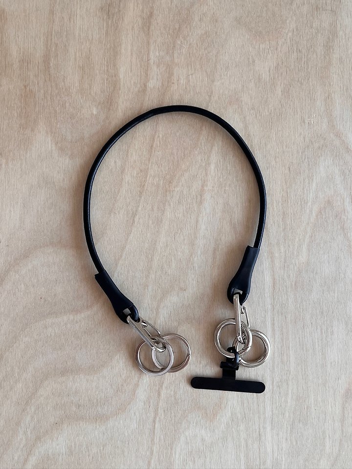 Leather Phone Strap by Lucy Salon for Women - view 5