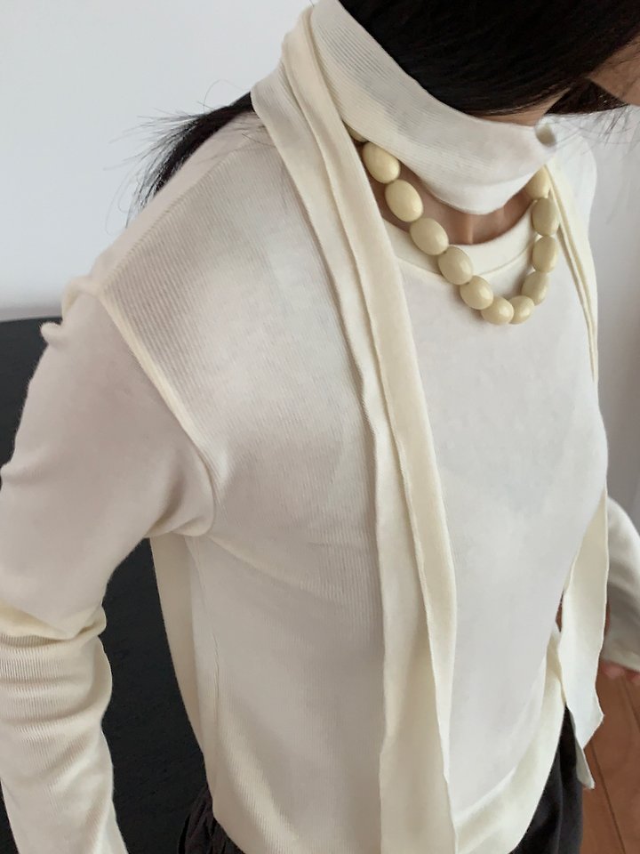 Raye Scarf Tee (Set) by Lucy Salon for Women - view 4