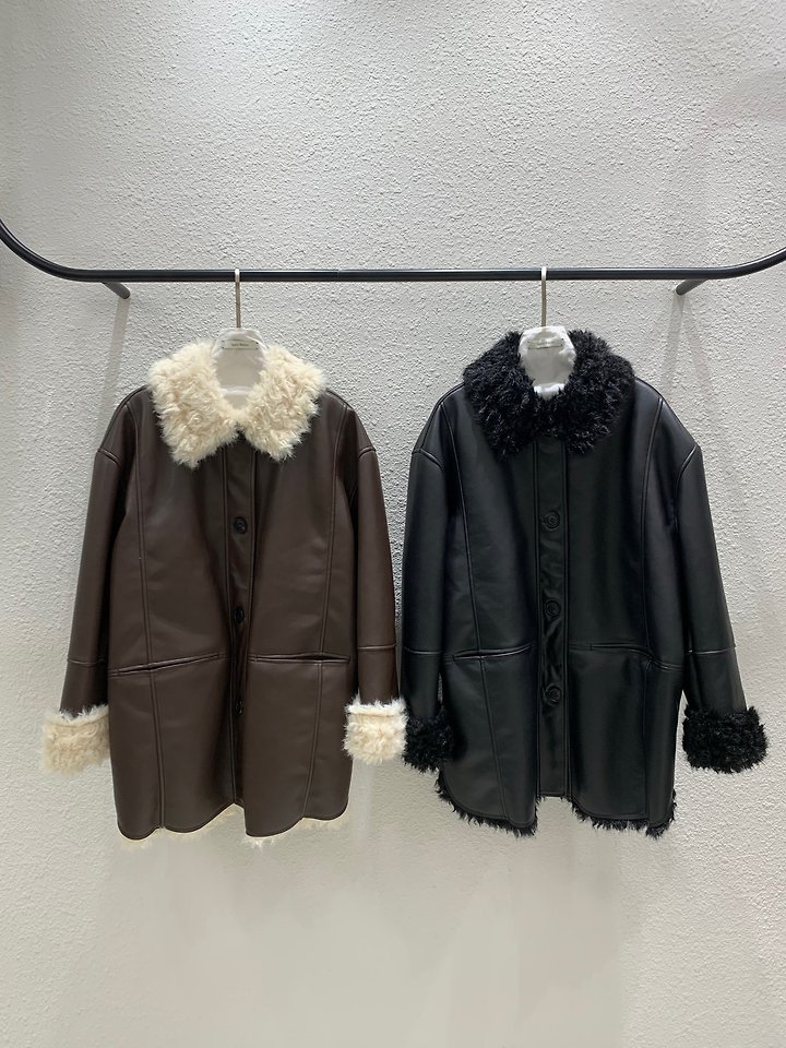 Woody Lamb Shearling Jacket by Lucy Salon for Women - view 12