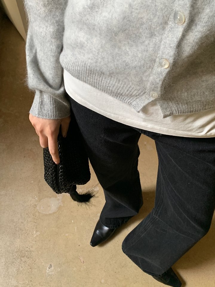Black Bootcut Pants by Lucy Salon for Women - view 5