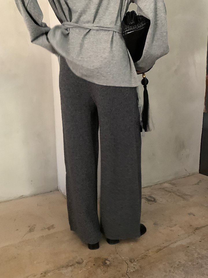 Raccoon Wool Pants by Lucy Salon for Women - view 10