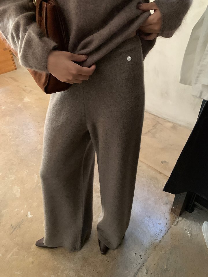 Raccoon Wool Pants by Lucy Salon for Women - view 2
